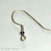Coiled Earwires tutorial - free