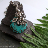 The Vine Turquoise Donut