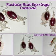Fuchsia Bud Earrings Tutorial