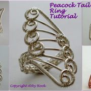 Peacock Tail Ring Tutorial