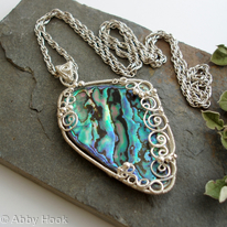 Poseidon - Under the Sea Necklace - Paua Shell