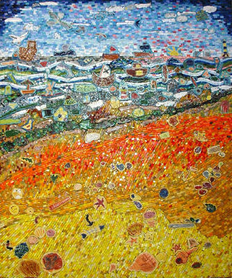 Schools Gallery: Riverhead Tryptych: Low Tide
