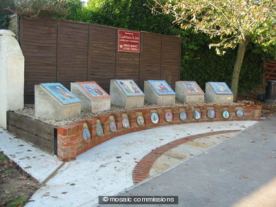 The Mosaics in Situ