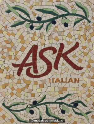 ASK Restaurant Sign