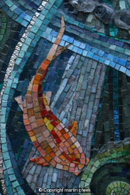 Fish Waterfall (Detail)