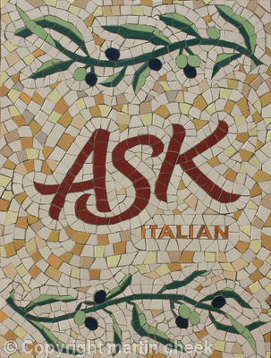 ASK Restaurant Sign