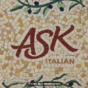 ASK Restaurant Sign