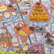 Mixed Emotions Mosaic (Detail)