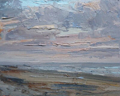 Ainsdale sands after sunset- Autumn