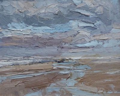 Southport Sands Winter sky III