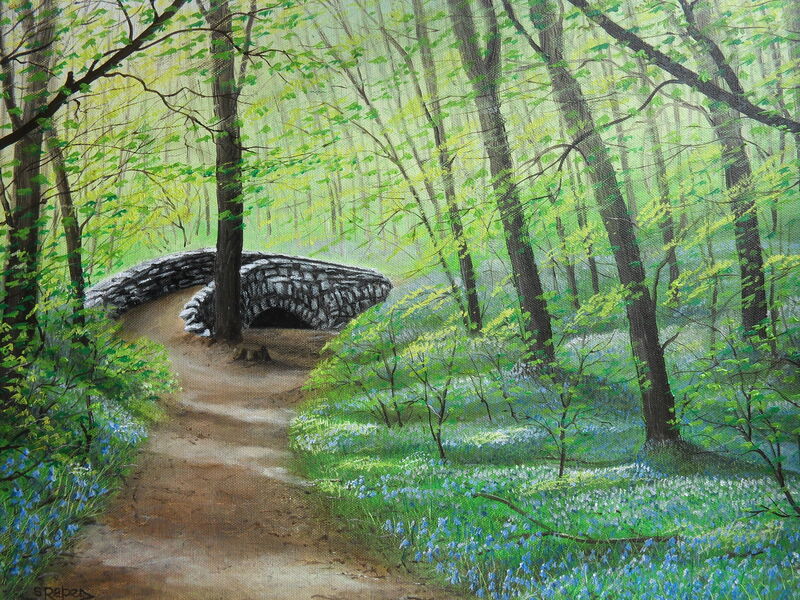 Spring Wood Bridge
