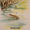 Swim for the river bank
