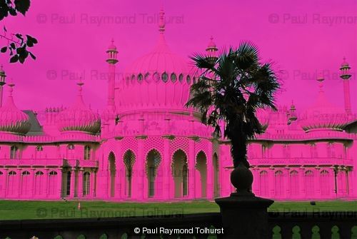 THE ROYAL  PINK PAVILION  BRIGHTON