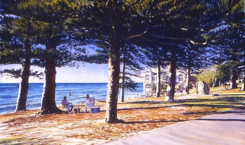 Summer evening, Cottesloe, WA
