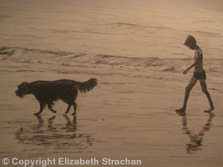 Walk on the beach.