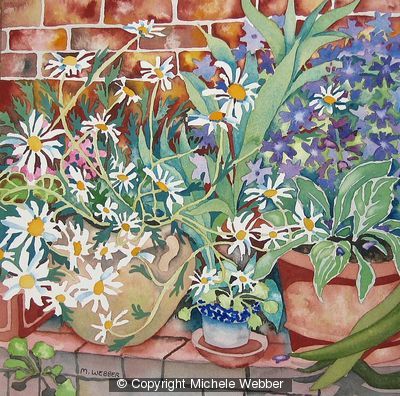 Wall Flowers (Artist's ref 0609WA)