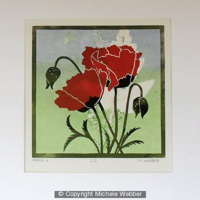 Poppies 4 (Artist's ref 0606PO4)