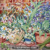 Wall Flowers (Artist's ref 0609WA)