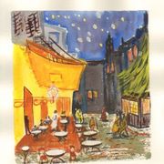Arles cafe at night after Vincent Van Gogh