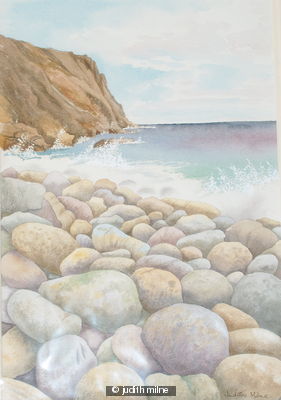 Pebbles on the Beach - 909