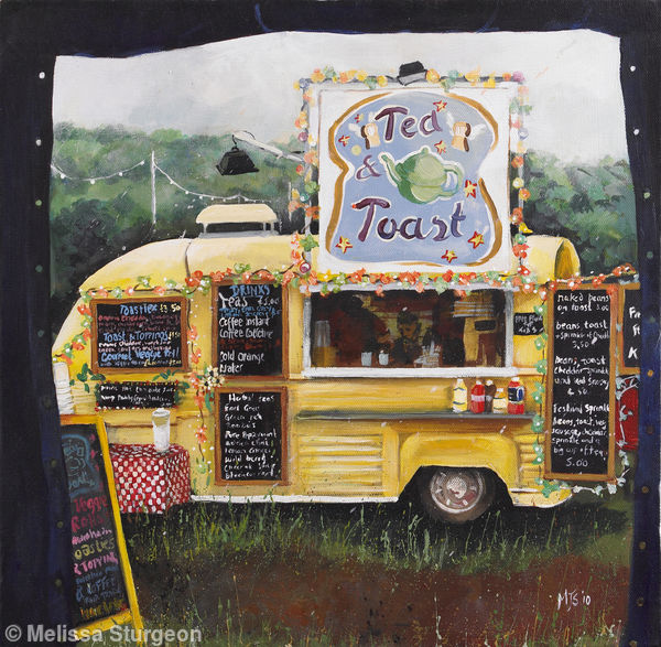 Morning Cuppa in the Rain