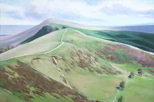 350 Back Tor  Lose Hill from Mam Tor