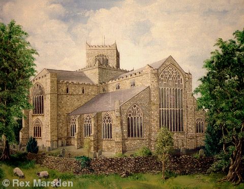 Cartmel Priory. Cumbria. U.K.