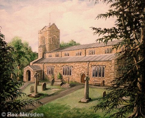 Bowness Church. Cumbria, U.K.