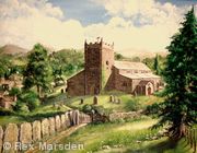 Hawkshead Parish Church. Cumbria. UK