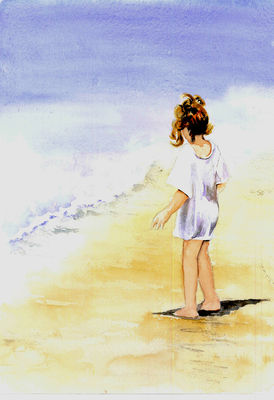 Girl on the Beach