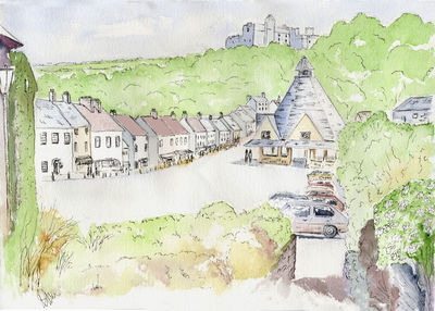 Dunster High Street