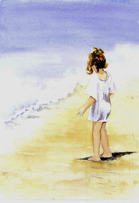 Girl on the Beach