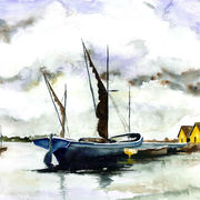 Boats at Low Tide