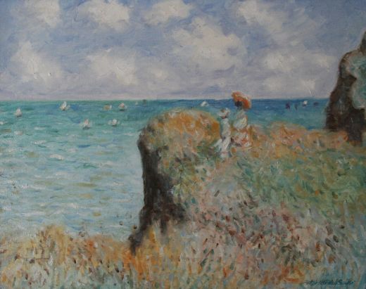 the cliffs at deauville