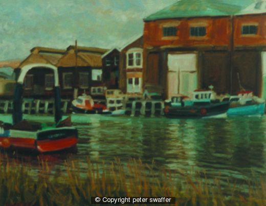 the river ouse at newhaven