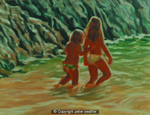 sisters in corfu