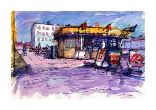 Hove Seafront Cafe - Pen  Wash