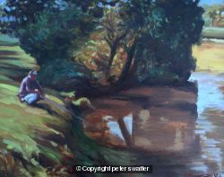 pond fishing - barcombe mills