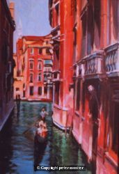 warm buildings cool canal - venice