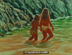 sisters in corfu