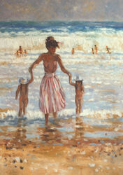 at the seaside