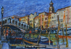 rialto bridge - venice