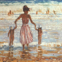at the seaside