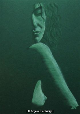 FEMALE NUDE 9 DK GREEN
