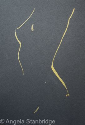 Nude 24 Gold on Black