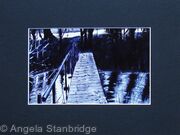 Mounted Print of The Bridge, Castle Ashby