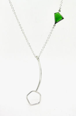 one-off slice companion  pendant