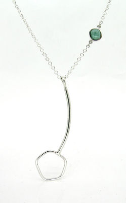 companion pendant with stone