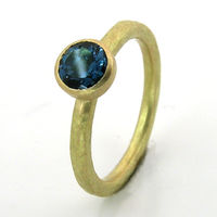 22ct ring remade from old jewellery.