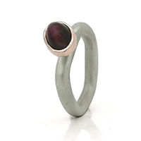 Ruby companion stacking ring